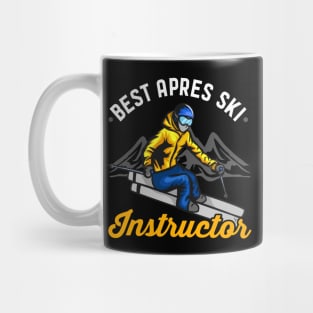 Best Apres Ski Instructor - Funny Skiing Gift Mug